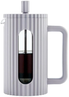Klausberg KB-7747 – konvice 600 ml na kávu a čaj s nerezovým pístem - šedá - french press