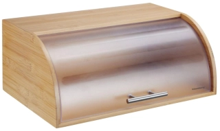Klausberg chlebník KB-7874 - průhledný akrylát/dřevo